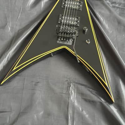 Jackson X Series KVX10 King V - Black with Gold Pinstripes Custom & Modded Bild 1