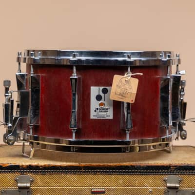 1980s Sonor Phonic Plus D 518x MR in Red Mahogany - 8x14 image 2