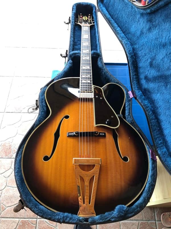 Gibson super400 1977 sunburst image 1