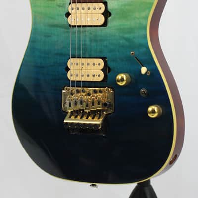 Ibanez RG420HPFM-BRG High Performance Blue Reef Gradation image 2