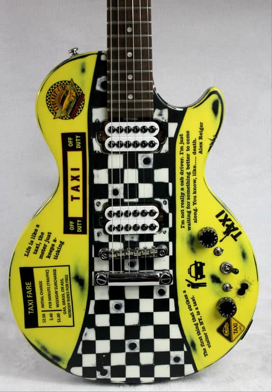 Custom Painted and Upgraded Epiphone LP Special ll With Matching Headstock image 1