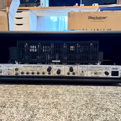 Mesa Boogie 90s Dual Rectifier Solo Head Reissue 2-Channel 100-Watt Guitar Amp Head 2025 - Present - Black image 4