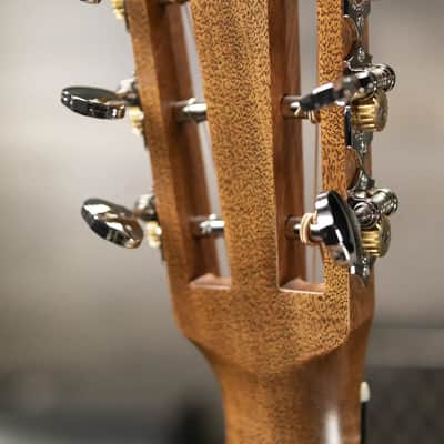 Martin Custom Old Style 18 0 Acoustic Guitar - Flamed Mahogany/Western Red Cedar with Hardshell Case image 6