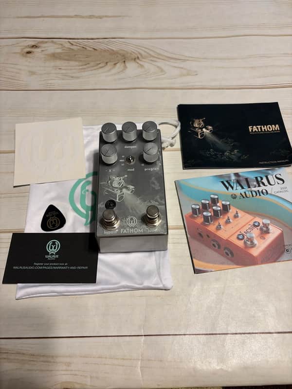Walrus Audio Fathom Multi-Function Reverb Limited Edition - Platinum Series 2021 - Platinum