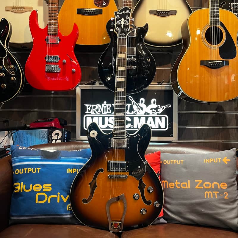 Immagine Hagstrom VIK-TSB Viking Semi-Hollow 2025 - Tobacco Sunburst - 1