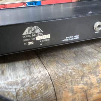 Aria  AR 525  / stereo spring reverb / Analog vintage japan AR-525 image 10