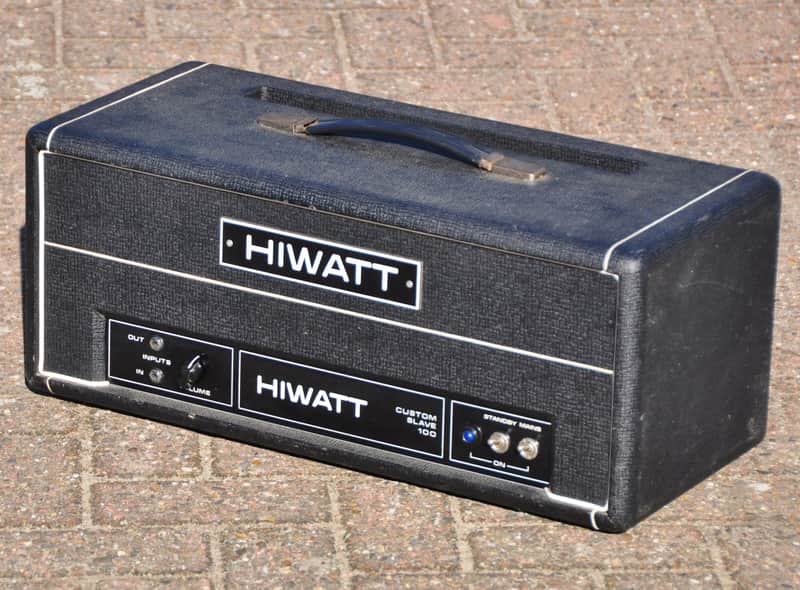 Hiwatt STA 100 Custom Slave 1977 Black image 1
