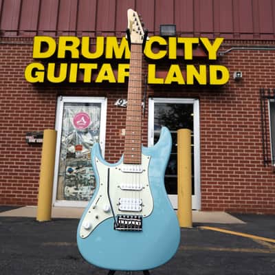 IBANEZ AZES40L PRB Purist Blue Left Handed 6-String Electric Guitar image 2