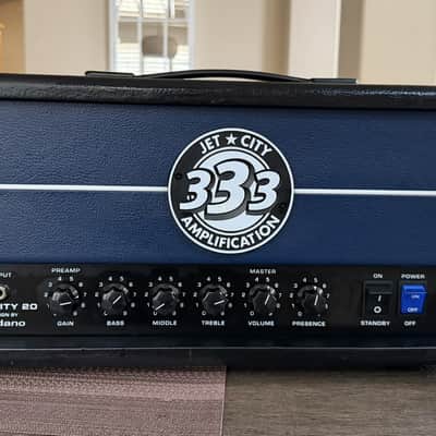 Jet City JCA20H 20-Watt Tube Amp Head + Custom Cover – Excellent Condition image 1