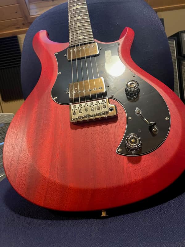 PRS S2 Standard 22 with 58/15lt 2024 - Vintage Cherry Satin image 1