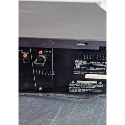 Fostex D-5 - Cassette Deck - Cream - Very Good image 13