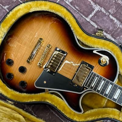 Epiphone Inspired by Gibson IGC Les Paul Custom Sedona Burst New Unplayed Auth Dlr 10lb11oz #487 image 4