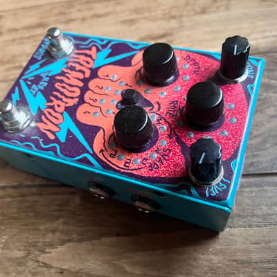 Stone Deaf FX Tremotron Analog Tremolo 2010s - Blue/Orange image 4