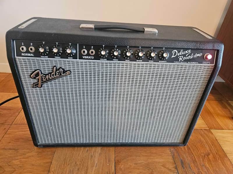 Fender '65 Deluxe Reverb Reissue w/ Eminence Redcoat Private Jack Speaker image 1