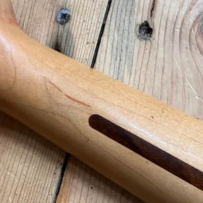 Fender Squier Telecaster Custom Tele Electric Guitar Neck 2003 22 Fret Maple image 22