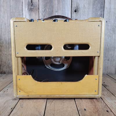 Fender Tweed Princeton 5F2 1956 Clean, 100% Original and it Works Great! - Tweed image 10