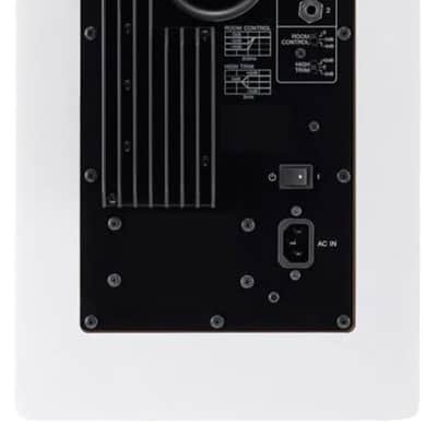 Yamaha HS8W | 8in Powered Studio Monitor - 120W | White Finish with Room Control & 38Hz Response image 10