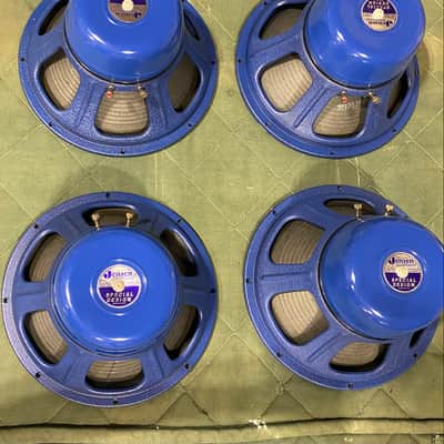 (FOUR) 1971 Jensen Vibranto LMI-125, ORIGINAL CONE MATCHED QUAD CUSTOM EM-1250 8ohm 100W 12” image 1