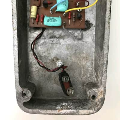 Vintage 1967-1968 Crybaby Wah Original Guitar Effects Pedal Vox Italy Transitional Period Pre Clyde Mccoy Era Rare SRV Jimi Hendrix image 6