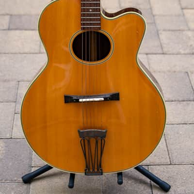 Vintage 1979 Takamine PTS-015 Acoustic-Electric Archtop – Made in Japan – Original Case image 1