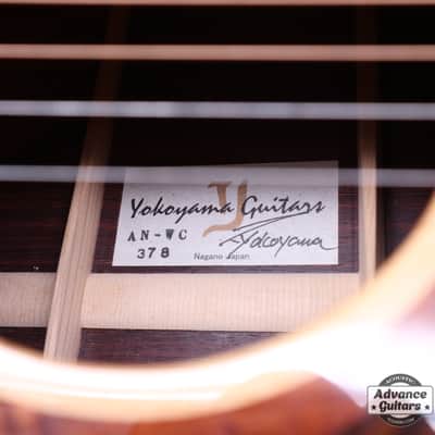 Yokoyama Guitars AN-WC White Spruce / Camatillo image 10