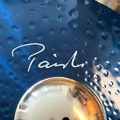 Paiste Signature STEWART COPELAND BLUE BELL Ride 22” The Rhythmatist! 3514 g CLEAN! Don’t Pay $820 image 3