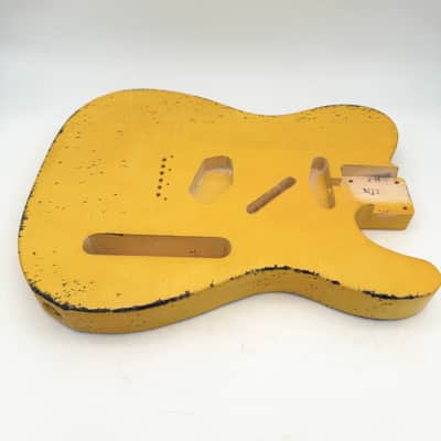 MJT Telecaster Body Relic Nitro Butterscotch Super-Light mjt6714 image 2