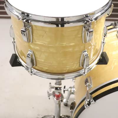 Ludwig USA Legacy Mahogany 4pc Butterscotch Pearl Drum Kit Set 24/18/16/13" image 15