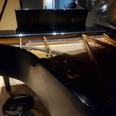 Baldwin L Artist Series Grand Piano 6'3" 1993 - Ebony Satin Recording Studio Played by Major Artists. image 5