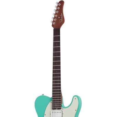 Schecter Nick Johnson Signature PT Solid Body Electric Guitar (Atomic Green) image 3