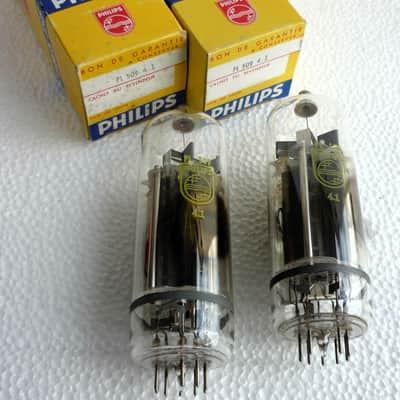 1 x PL509 / 40KG6 tube Philips, Made in Holland 1970, New, Tested image 2