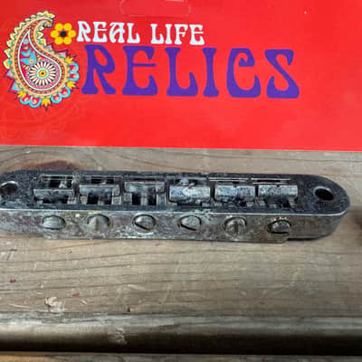 Real Life Relics Gretsch Aged Nickel Electromatic Adjusto-Matic Bridge Gretsch 0062704000   [BC3] image 2