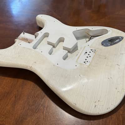 NOS Relic Alder MJT Hardtail Stratocaster Body only 4 lbs 6 oz with Fender Hardware! image 8
