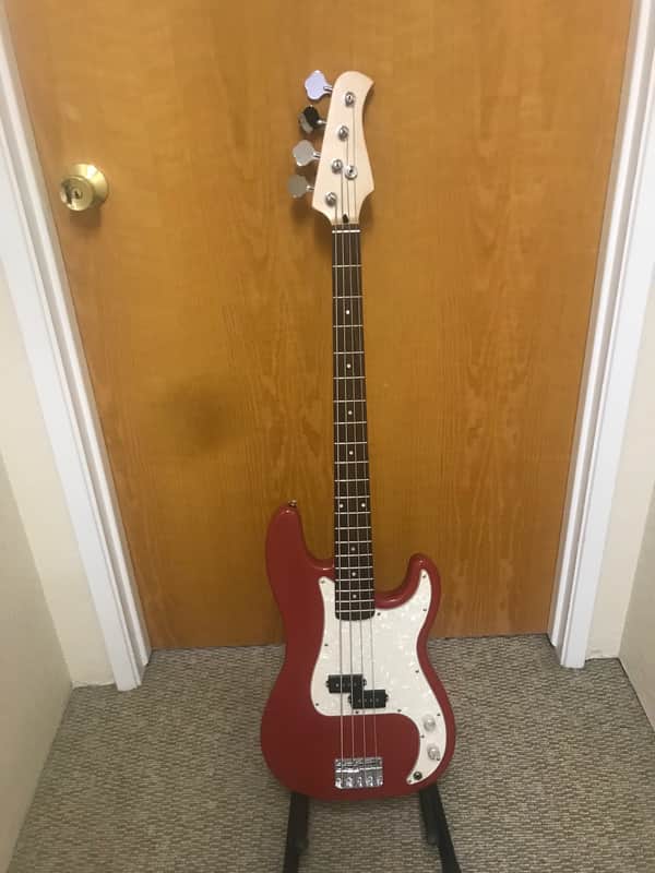 Solo Music Gear - Bass Guitar w/ Chord and Case. Built From Kit by Local Luthier. Sale benefits music education nonprofit! image 1