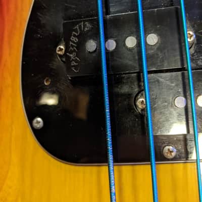 Hondo II Professional Bass 1978 Sunburst MIJ image 7