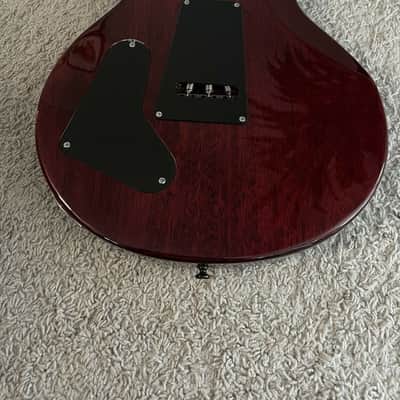PRS SE Santana Signature 2017 HH Vintage Cherry Red Paul Reed Smith Guitar image 12