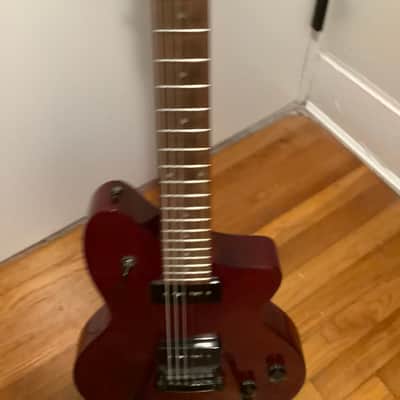 Washburn P290 1997 MIK Transparent Red Electric Guitar image 4