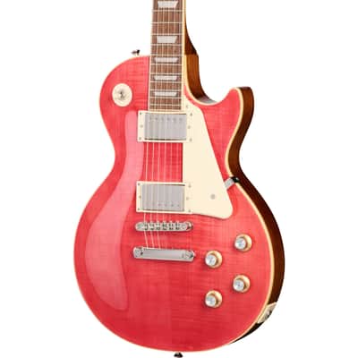 Epiphone Les Paul Standard 60s Figured Electric Guitar - Fucshia image 1