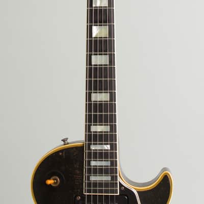 Gibson  Les Paul Custom Solid Body Electric Guitar (1956), ser. #6-7287, original black hard shell case. image 8