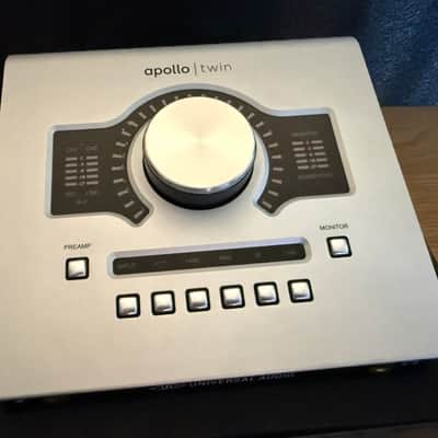 Universal Audio Apollo Twin DUO Thunderbolt Audio Interface 2010s - Silver image 2