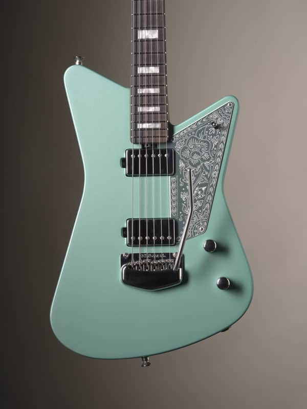 Ernie Ball (2019) Mariposa Electric Guitar - Durado Green image 1