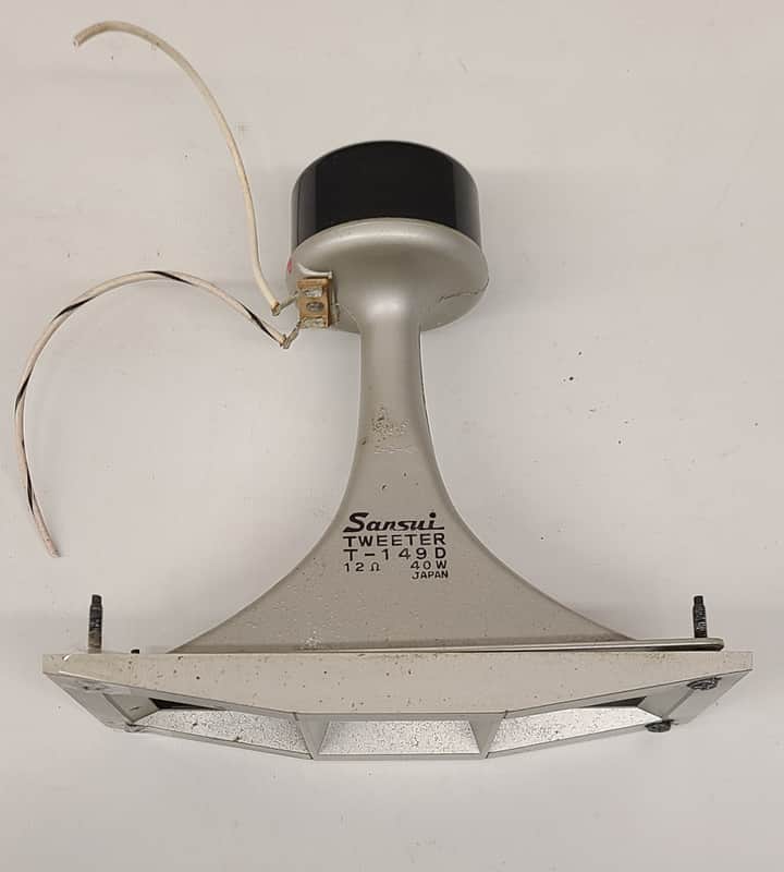Sansui T-149D Horn/ Tweeter W/ Frame NO OUTPUT For Repair image 1