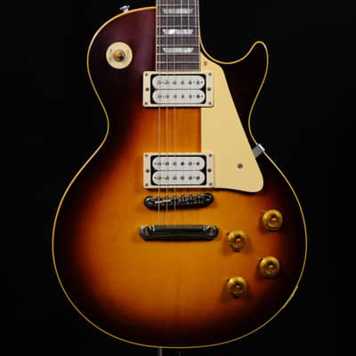 Gibson Custom 1958 Les Paul Standard Reissue Carmelita Carve VOS Electric Guitar - Faded Tobacco image 1