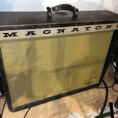 Incredibly Rare, Refurbished 1961 Magnatone Stereo Panorama Amplifier Amp - Model 260 / 1220 Custom 200 Series 2-Channel Oxford 2x12" Electric Guitar Combo Amplifier - Freshly Serviced image 10