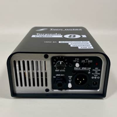 Two Notes Torpedo Captor Loadbox/Attenuator/DI - 8 Ohm 2010s - Black w/Box image 3