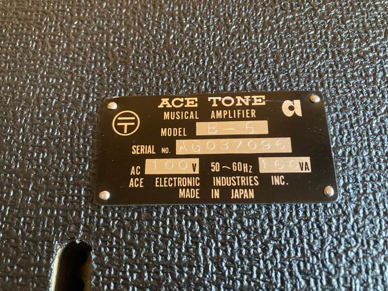 ACE TONE ACETONE 'BASS 6' BASS AMPLIFIER HEAD VINTAGE | Reverb Canada