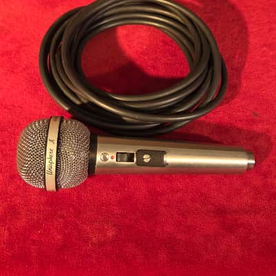 Vintage 1970s Shure 585SB Unisphere A Dynamic Cardioid Microphone Chrome w/ Two Prong Cable image 1