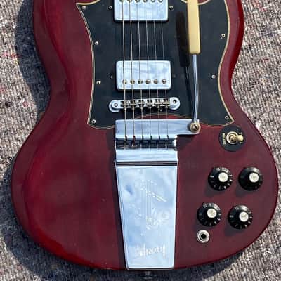 Gibson SG Standard 1968 - Cherry Vibrola image 4