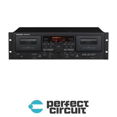 TASCAM 202MKVII Dual Cassette Deck image 1