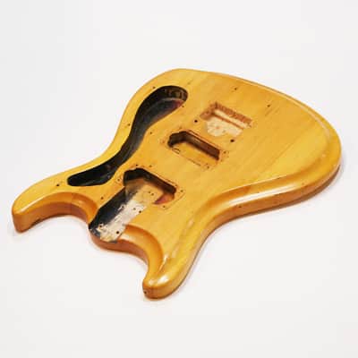 1966 Mosrite The Ventures Model Mark V Vintage Electric Guitar Body – Rare Original ’66 MK V German Carve Ventures II Part Made in Bakersfield CA (B802) image 5